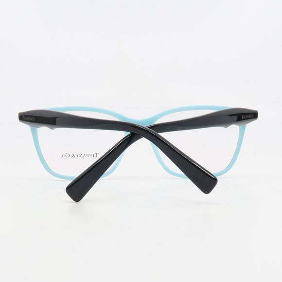 Tiffany & Co. TF 2175 8055 New Black/ Tiffany Blue Eyeglasses 54mm with box - Picture 6 of 6